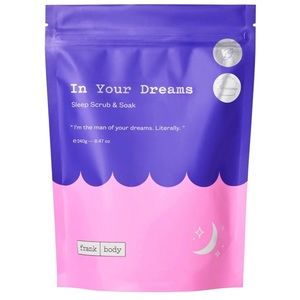 NEW Frank Body In Your Dreams Sleep Scrub & Soak, 8.47oz (240g)
